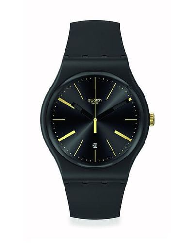 Swatch Horloge - Zwart
