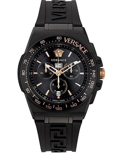 Versace Herenhorloge - Zwart