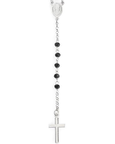 Amen Chaînette rosaries crystal crobn4 925 argent - Métallisé