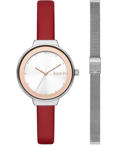DKNY Horlogeset Incl. Horlogebandje - Meerkleurig
