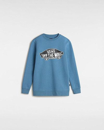 Vans Boys Style 76 Crew Sweatshirt - Blue