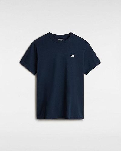 Vans T-shirt Left Chest Logo - Bleu