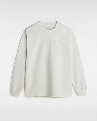 Vans Og Spray Loose Fit Long Sleeve T-shirt - White