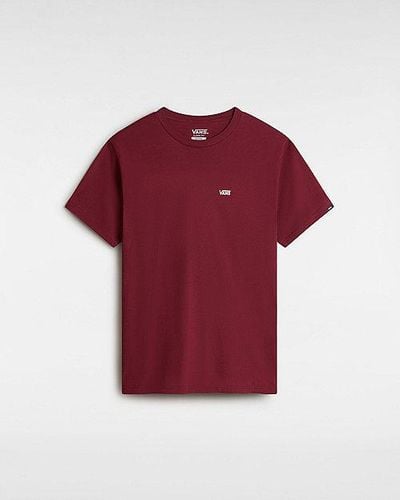 Vans T-shirt manches courtes logo poitrine - Rouge