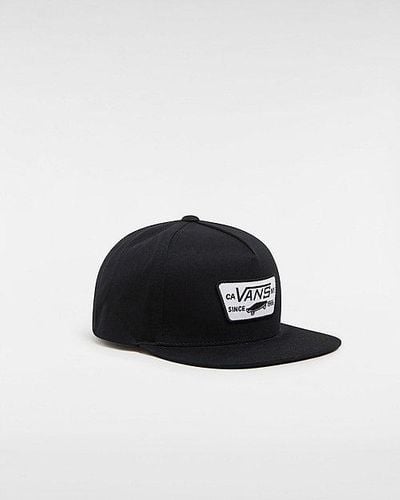 Vans Full Patch Snapback Hat - Black