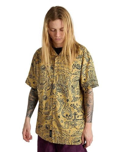 Camisa vans best sale hombre marron