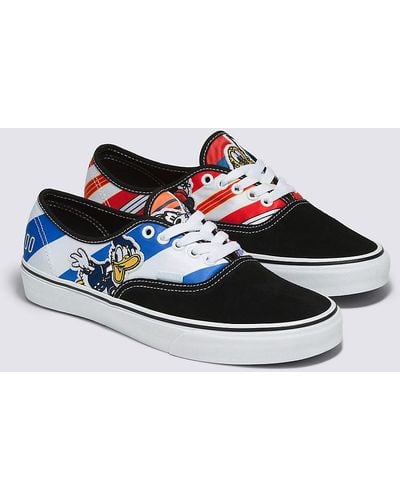 Vans Disney X Authentic Shoes in Black Lyst UK