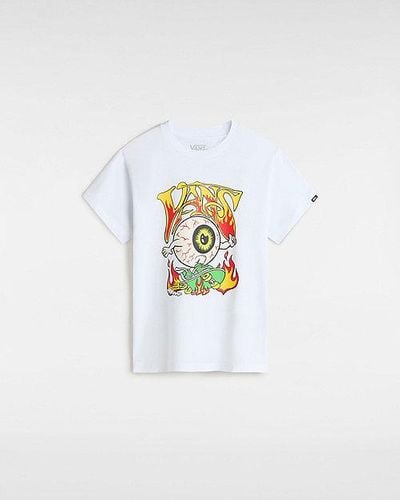 Vans T-shirt Eyeballie Enfant - Gris