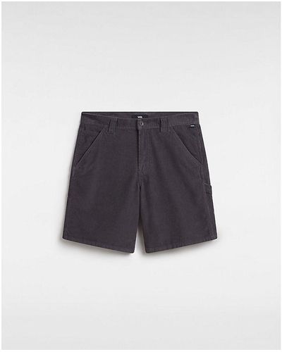 Vans Drill Chore Loose Carpenter Corduroy Shorts Van 53 - Blauw