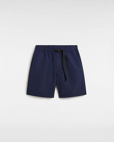 Vans Pantaloncini In Nylon Range Loose 50 - Blu