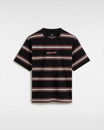 Vans Mesa Stripe T-shirt - Schwarz