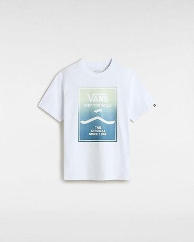 Vans T-shirt Print Box Garçon - Bleu