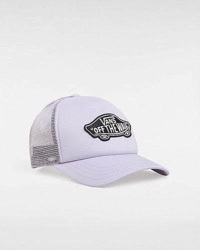 Vans Classic Patch Curved Bill Trucker Hat - White