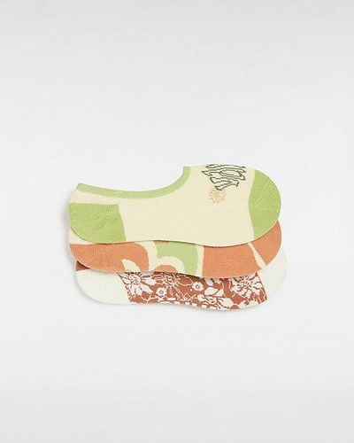 Vans Calcetines Invisibles Natures Bounty Canoodle - Blanco