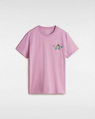 Vans Angelito Boyfriend Fit T-shirt - Pink