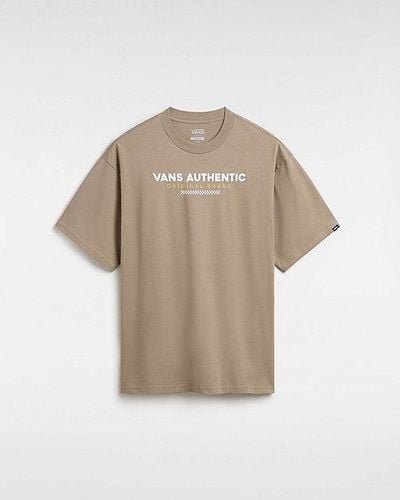 Vans T-shirt Ample Sport - Marron