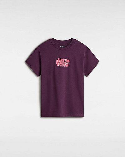Vans Boys Tag T-shirt - Purple