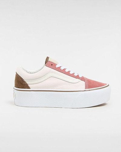 Vans Old Skool Stackform Shoes - Pink