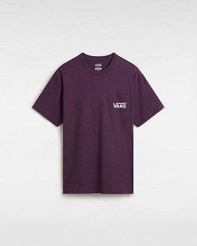 Vans T-shirt Classic Back - Violet