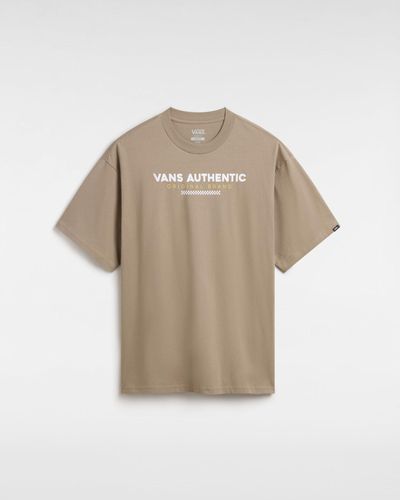 Vans Sport Loose Fit T-Shirt (Desert Taupe) Herren, Größe - Braun