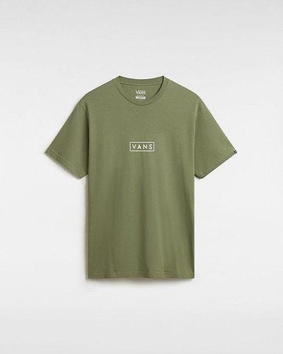 Vans T-shirt Classic Easy Box - Vert
