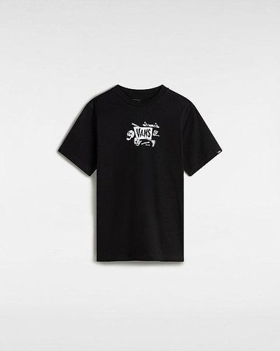Vans Boys Skeleton T-shirt - Black
