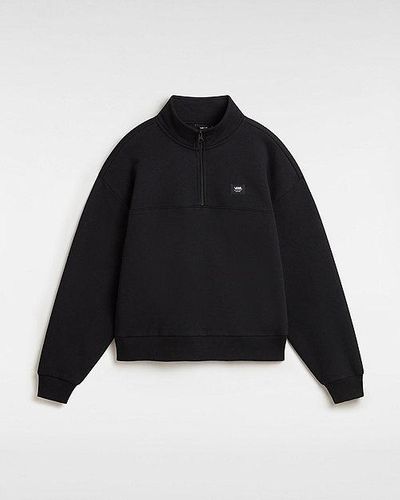 Vans Sudadera Leighton De Cuello Alto - Negro