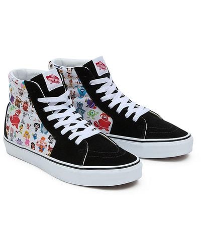 Mickey mouse hotsell vans high tops