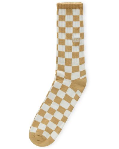 Vans Checkerboard Crew Socken - Mettallic