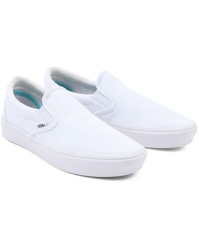 Vans Comfycush Slip-on Shoes - White