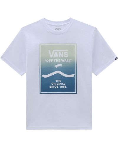 Vans Print Box T-shirt Für Jungen - Blau