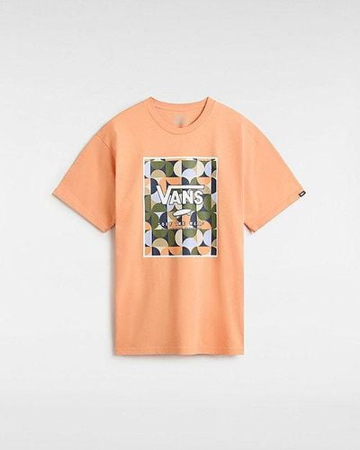 Vans Camiseta Classic Print Box - Naranja