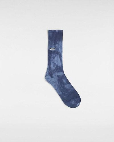 Vans Tie Dye Crew Socks - Blue