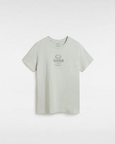 Vans Depth Connection Boyfriend Fit T-shirt - Grey