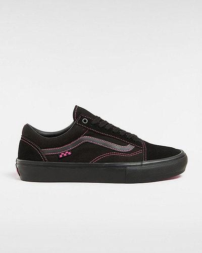 Vans Skate Old Skool Neon Shoes - Black