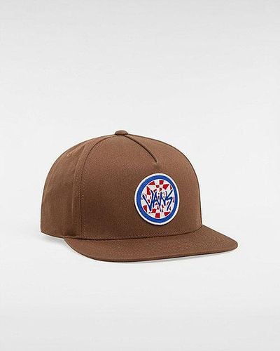 Vans Lopside Snapback Hat - Brown