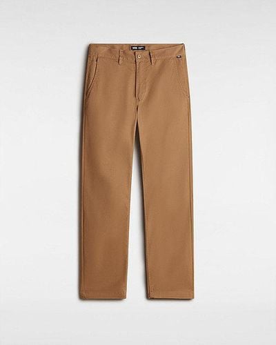 Vans Authentic Chino Slim Trousers - Brown