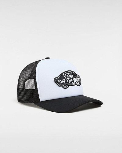 Vans Classic Patch Curved Bill Trucker Hat - White