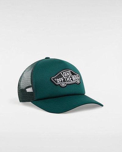 Vans Classic Patch Curved Bill Trucker Hat - Green