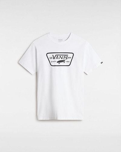 Vans T-shirt Full Patch - Blanc