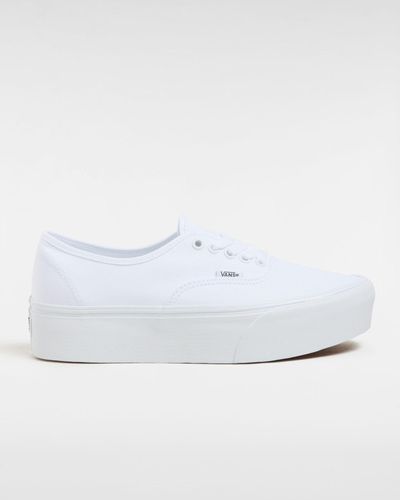 Vans Canvas Authentic Stackform Schuhe - Weiß