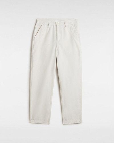 Vans Pantalon Ground Work - Blanc