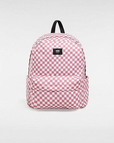 Vans Mochila Old Skool Check - Rosa