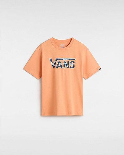 Vans Youth Classic Logo Fill T-shirt - Orange