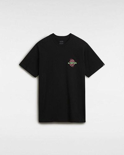 Vans T-shirt Wormhole Warped - Noir