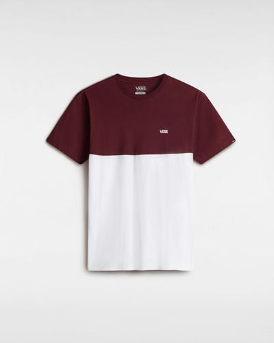 Vans Colorblock T-shirt - Rot