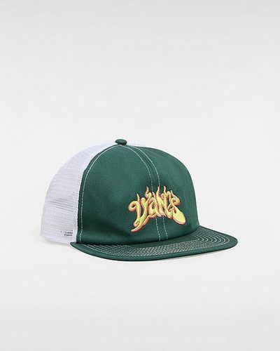 Vans Higher Place Unstructured Trucker Pet - Groen