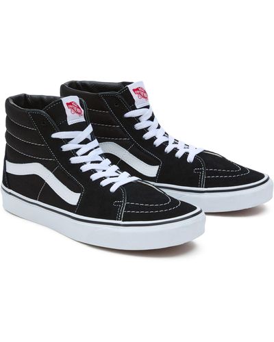 Vans Sk8-hi In Weiter Passform - Schwarz