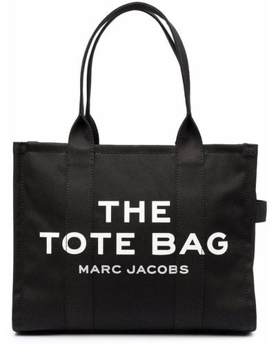 Marc Jacobs S le grand sac fourre-tout noire en toile noire