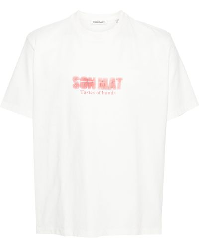 Our Legacy Box T-Shirt M2246Bsm - Blanc